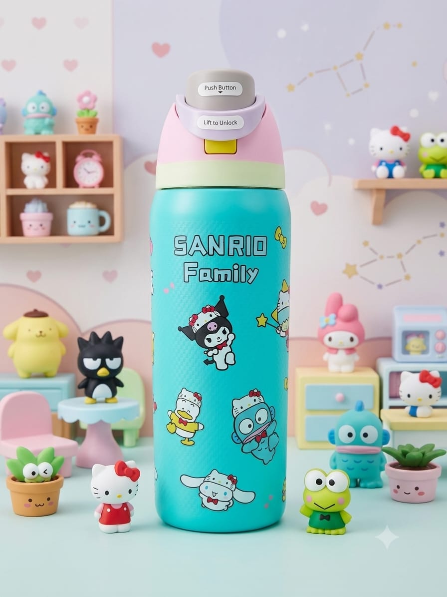 TERMO OWALA SANRIO 32 OZ (945ML) AQUA