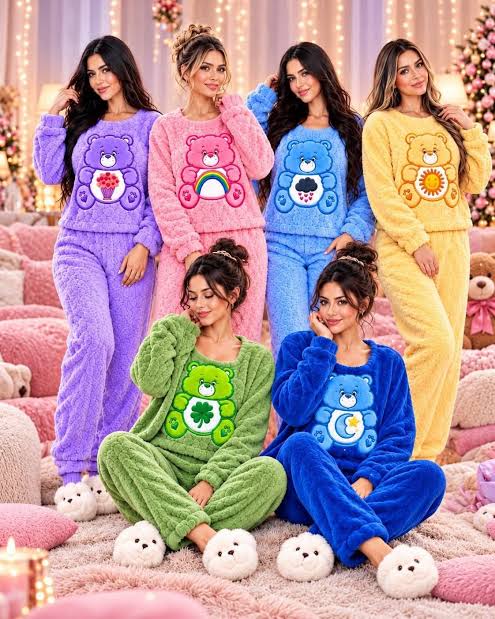 PIJAMA DE OSITOS CARIÑOSITOS UNITALLA