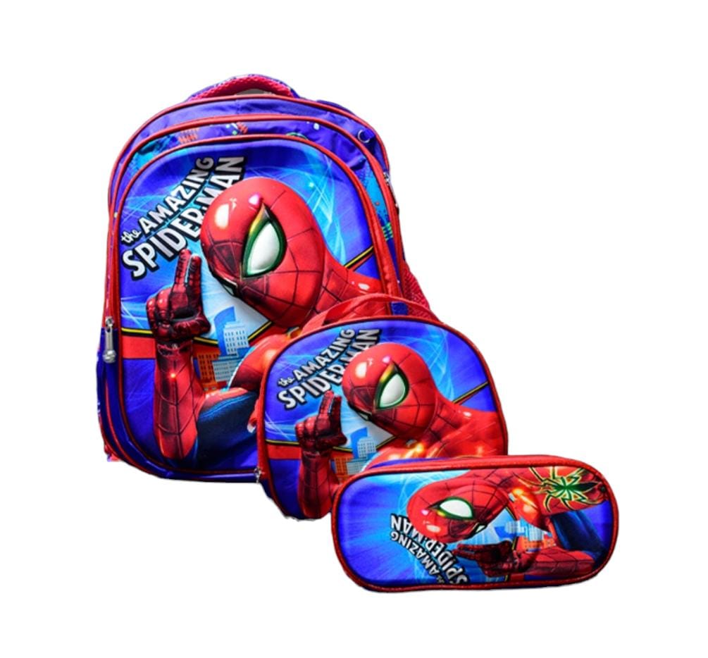 MOCHILA COMBO ESCOLAR #301 SPIDERMAN