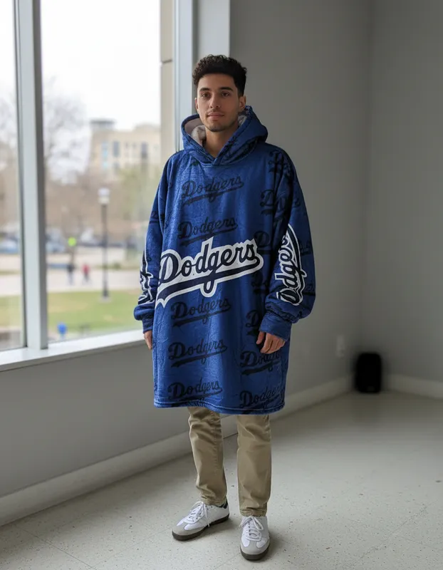 MAXI SUDADERA ADULTO EQUIPOS DODGERS