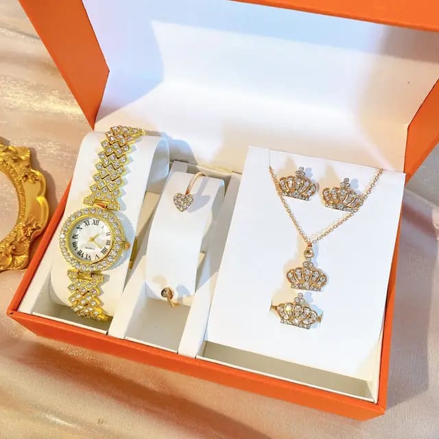 SET DE JOYERIA #55 CORONA