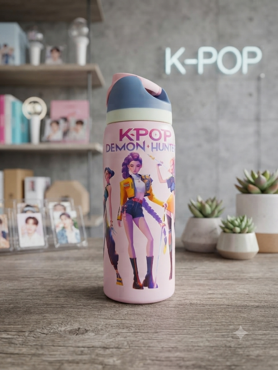 TERMO OWALA 32 OZ (950ML) GUERRERAS KPOP LILA