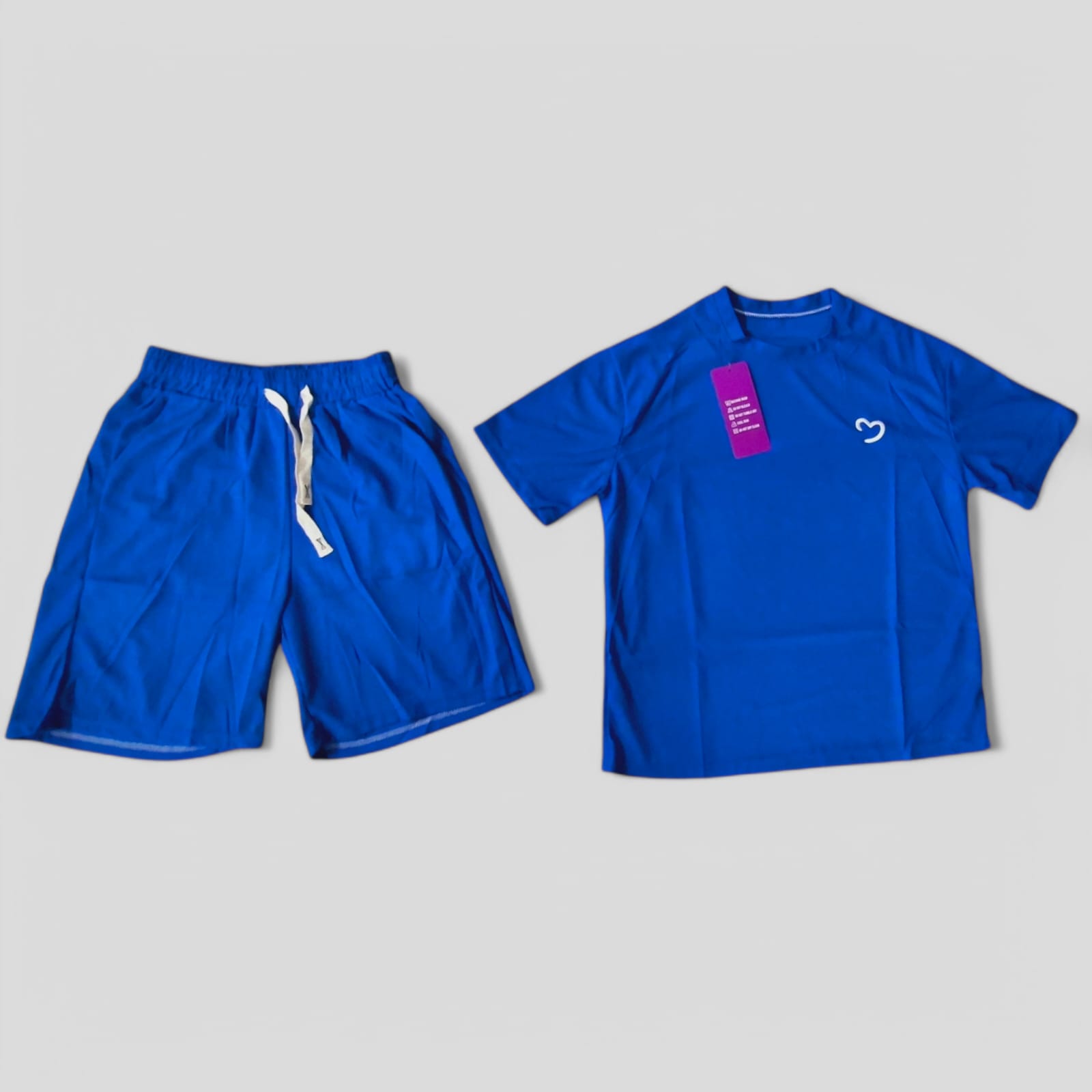 CONJUNTO SHORT AZUL
