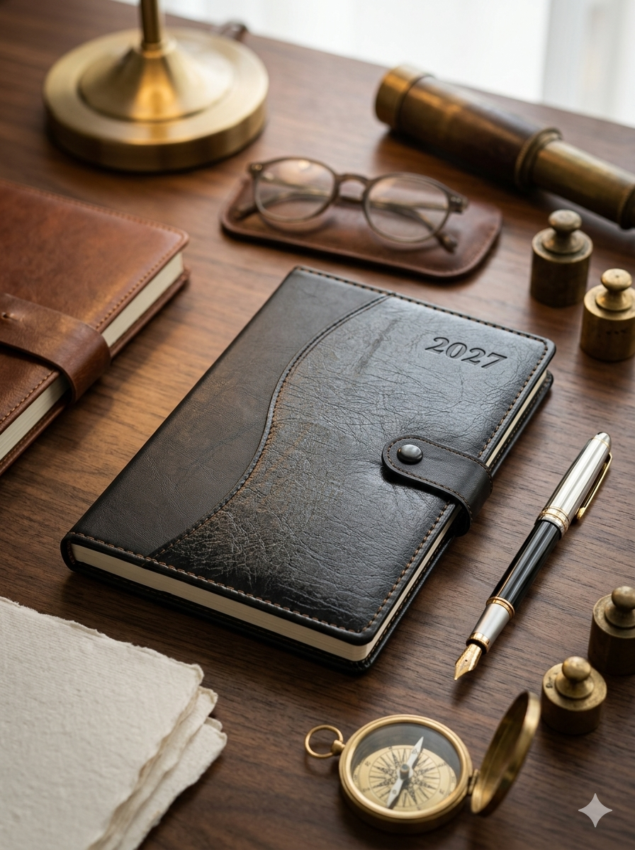 LIBRETA AGENDA 2027 NEGRO