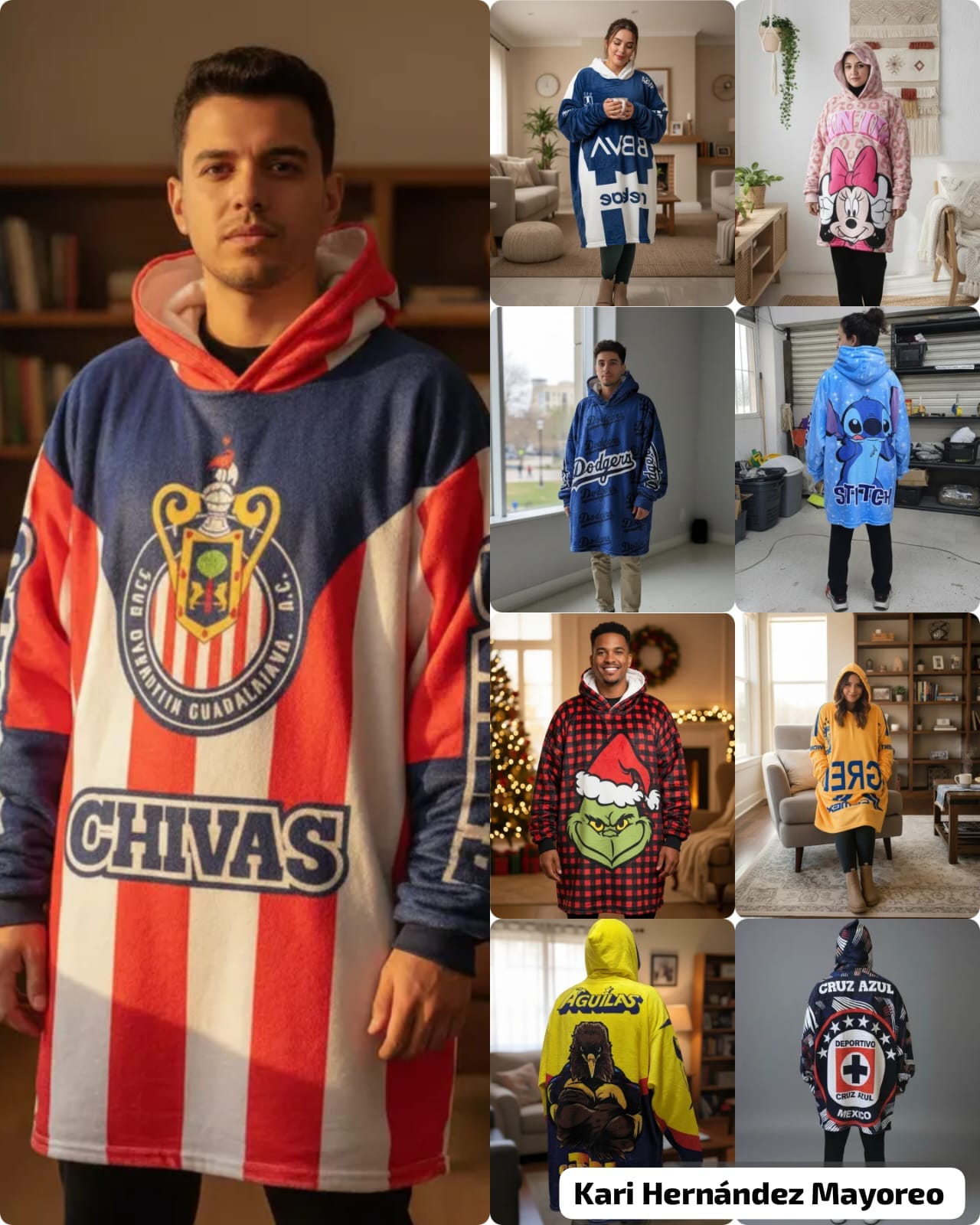 MAXI SUDADERA ADULTO