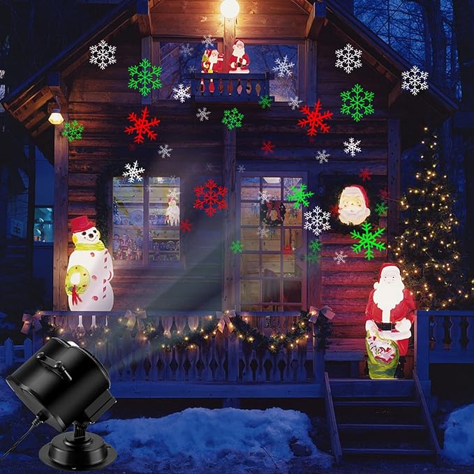 PROYECTOR NAVIDEÑO 4 DISCOS
