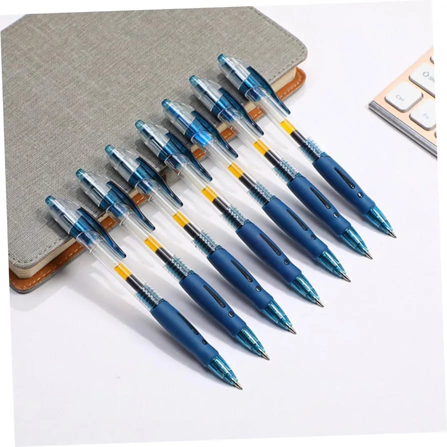 DOCENA DE BOLIGRAFO DE GEL AZUL