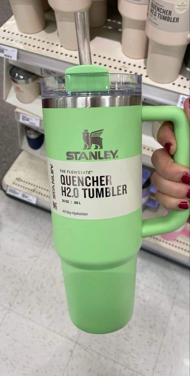 TERMO STANLEY 30 OZ VERDE LIMON