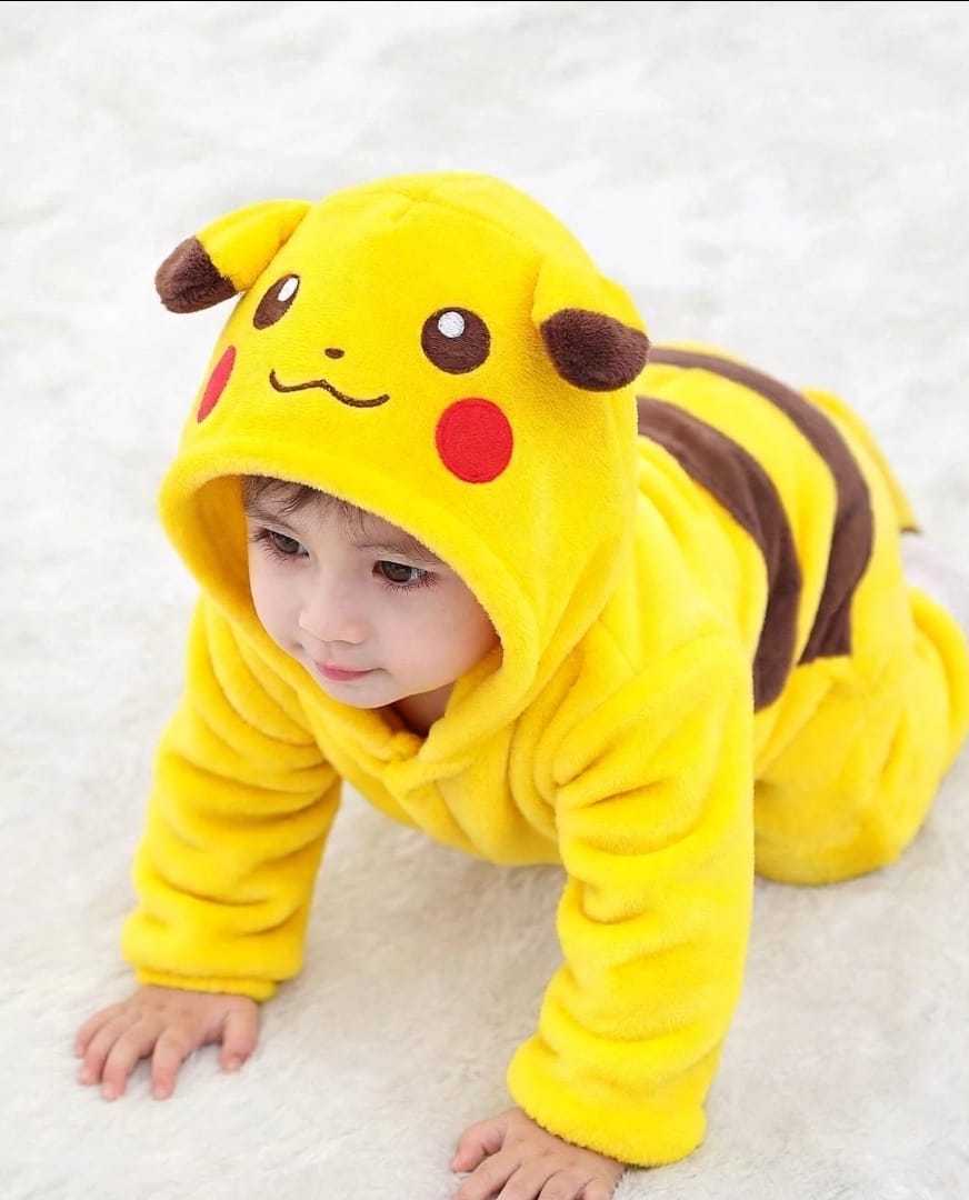 MAMELUCO BEBE PIKACHU