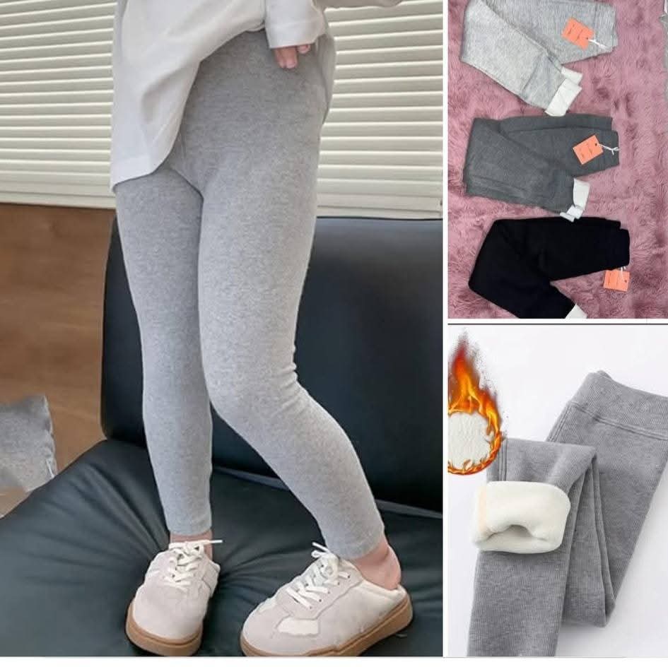 LEGGINS TIPO TNNT AFELPADOS NIÑOS PACK12PZ