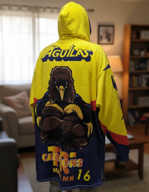MAXI SUDADERA EQUIPOS ADULTO AMERICA