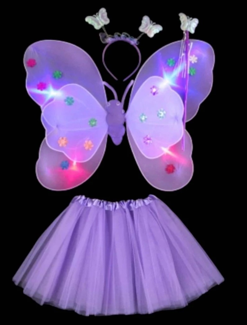 DISFRAZ MARIPOSA LED
