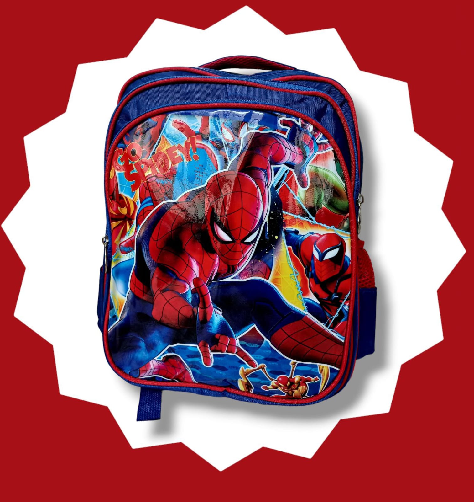 MOCHILA INDIVIDUAL PRIMARIA PERSONAJES SPIDER-MAN