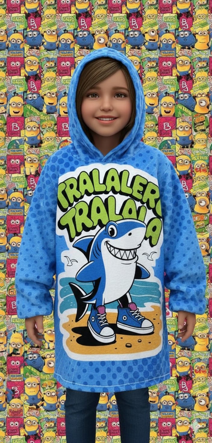 MAXI SUDADERA NIÑOS TRALALERO