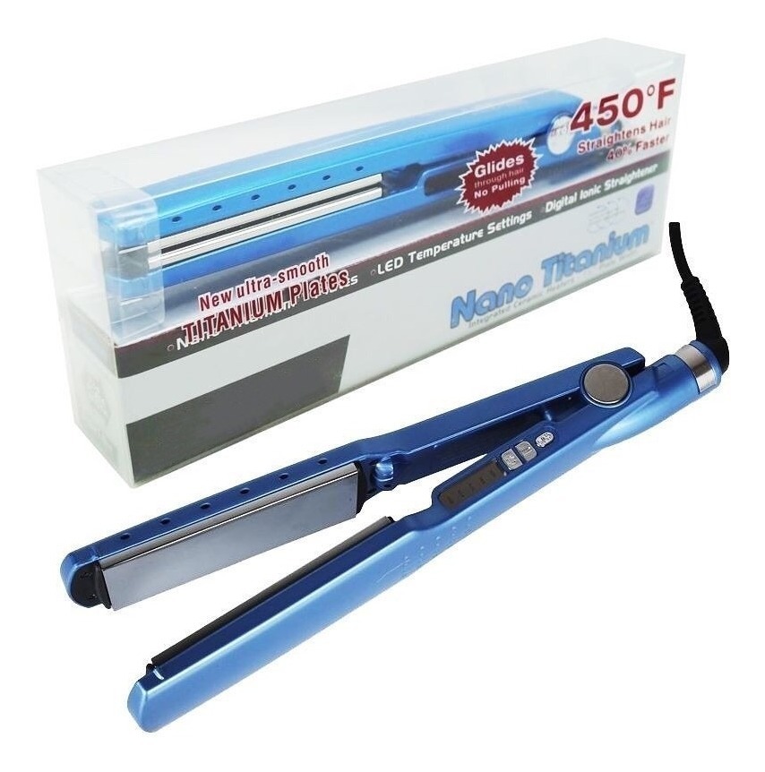 PLANCHA NANO TITANIUM AZUL