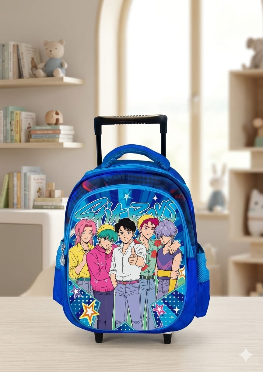 CARRITO MOCHILA SORPRESA KINDER SAJA BYOS/NIÑO AUDIFONO