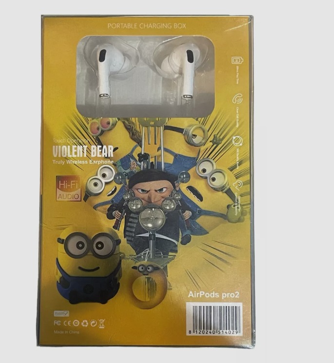 AIRPODS PERSONAJES MINIONS