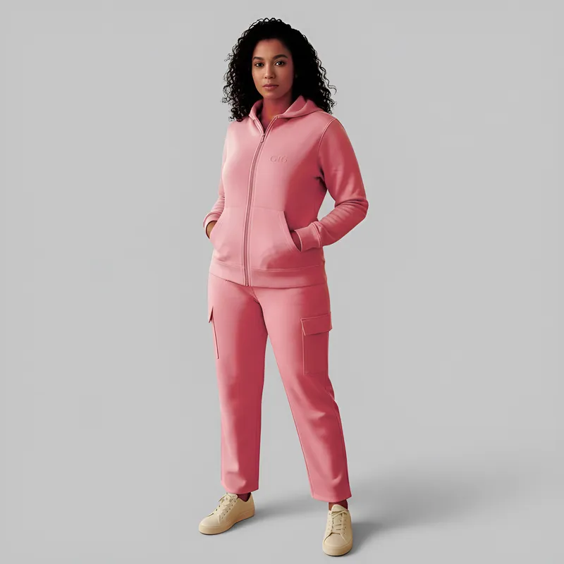 CONJUNTO PANTS ALO PLUS ROSA PALO