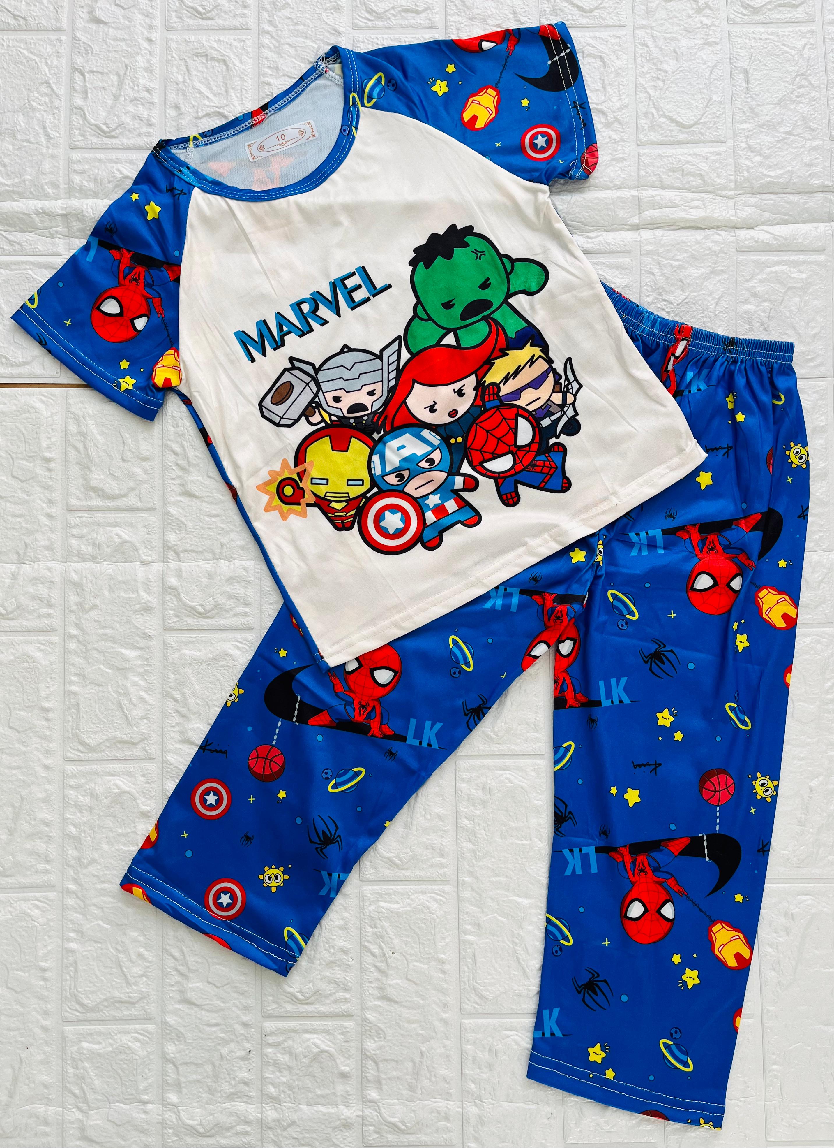 CONJUNTO PIJAMA PANTS NIÑOS MARVEL 18