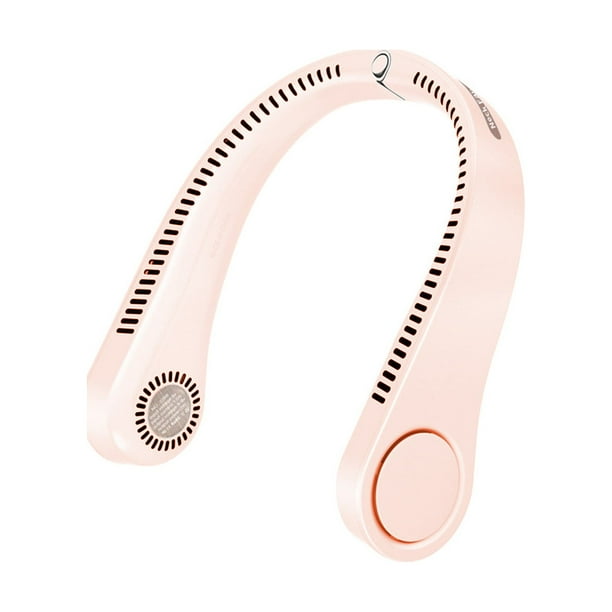 VENTILADOR PARA CUELLO RECARGABLE ROSA