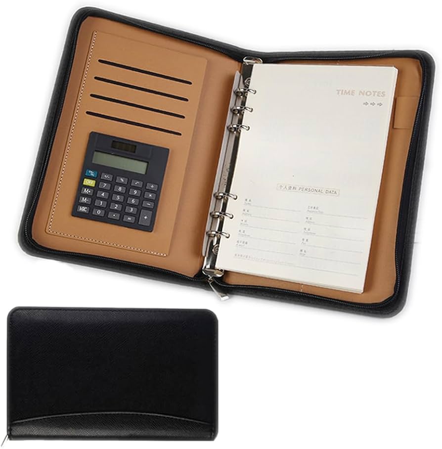LIBRETA AGENDA PLANIFICADORA NEGRA