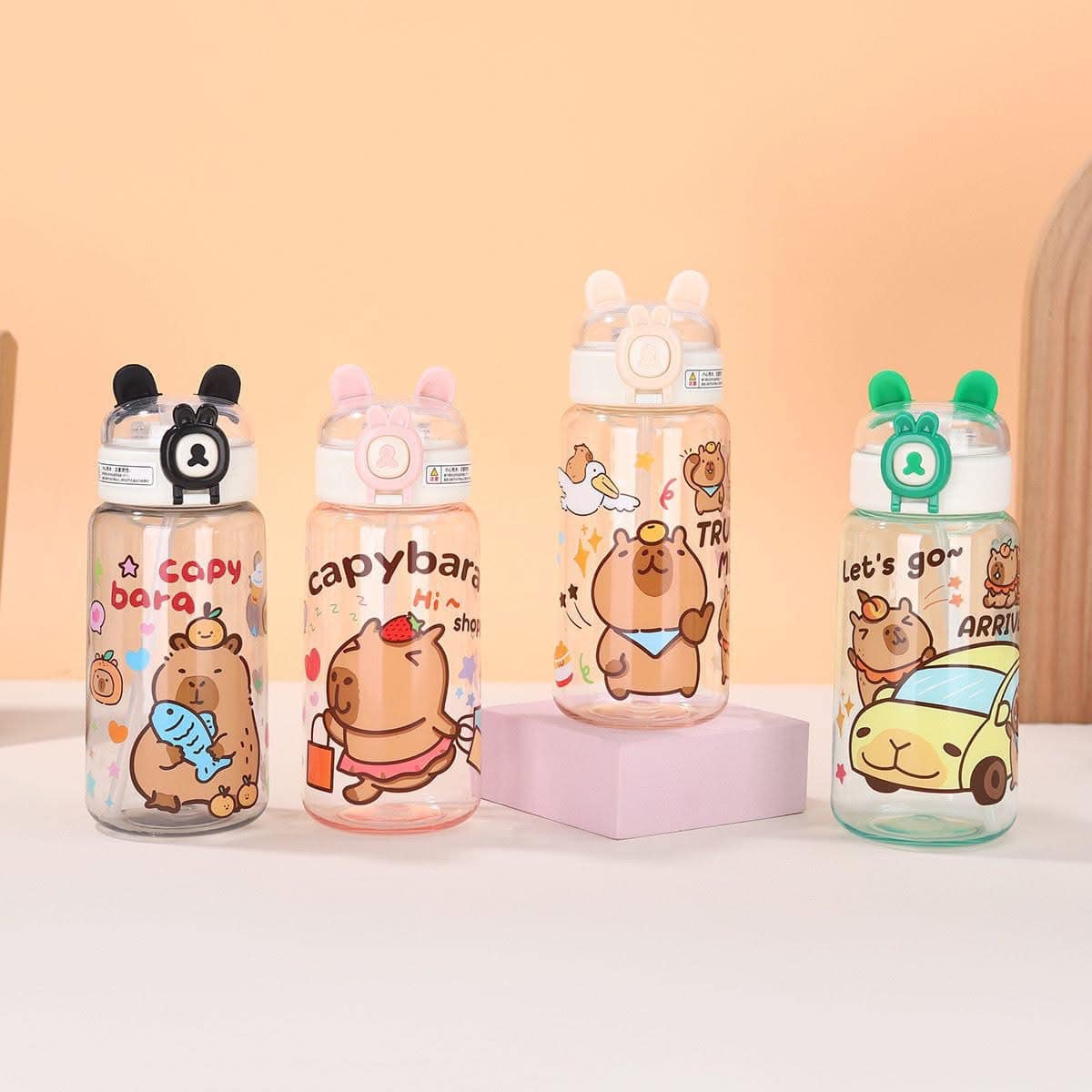 VASO CAPIBARA CON OREJITAS