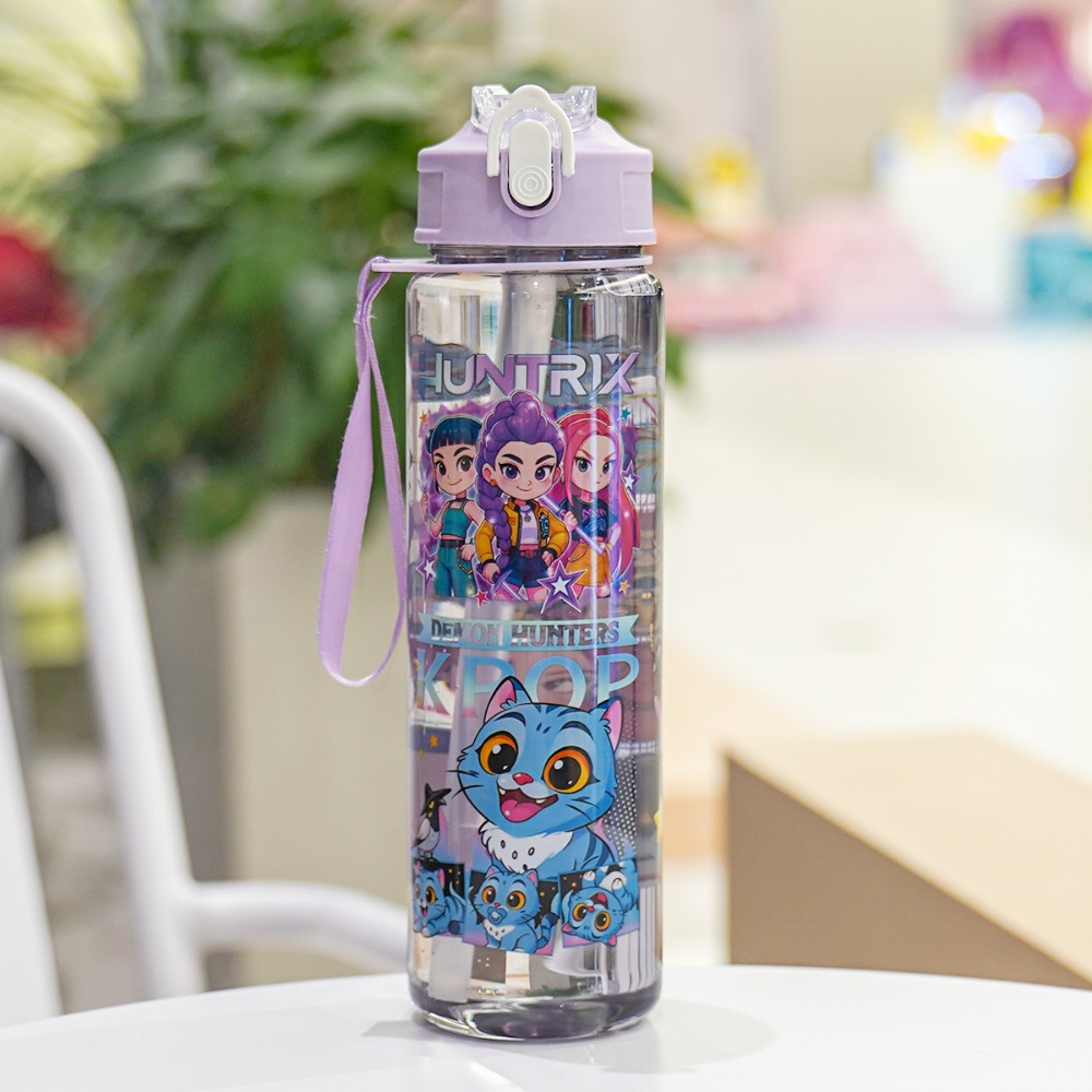 BOTELLA GUERRERAS KPOP LILA