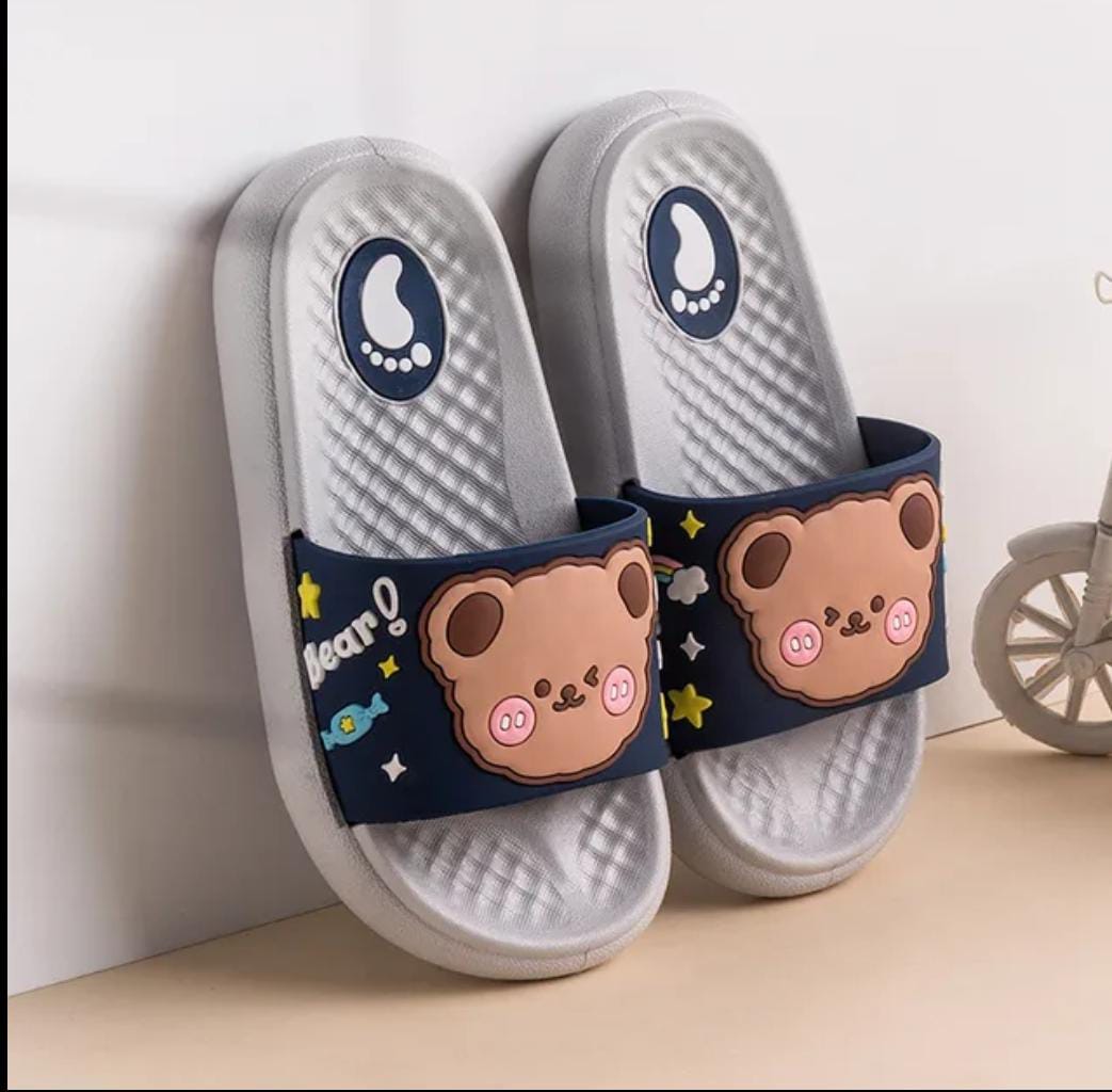 SANDALIAS DE OSITO KAWAII GRIS T-30 (18.5cm)
