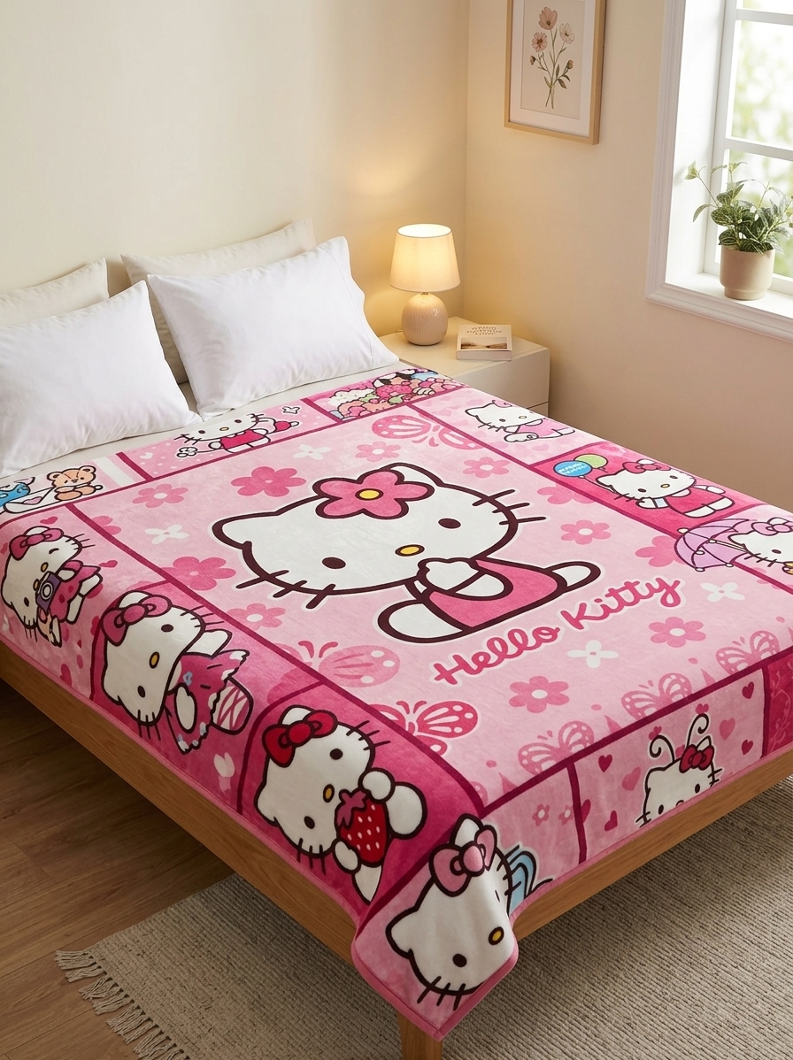 FRAZADA HELLO KITTY