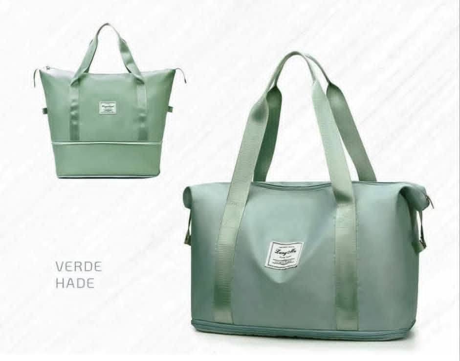 BOLSA DE VIAJE EXPANDIBLE VERDE HADE