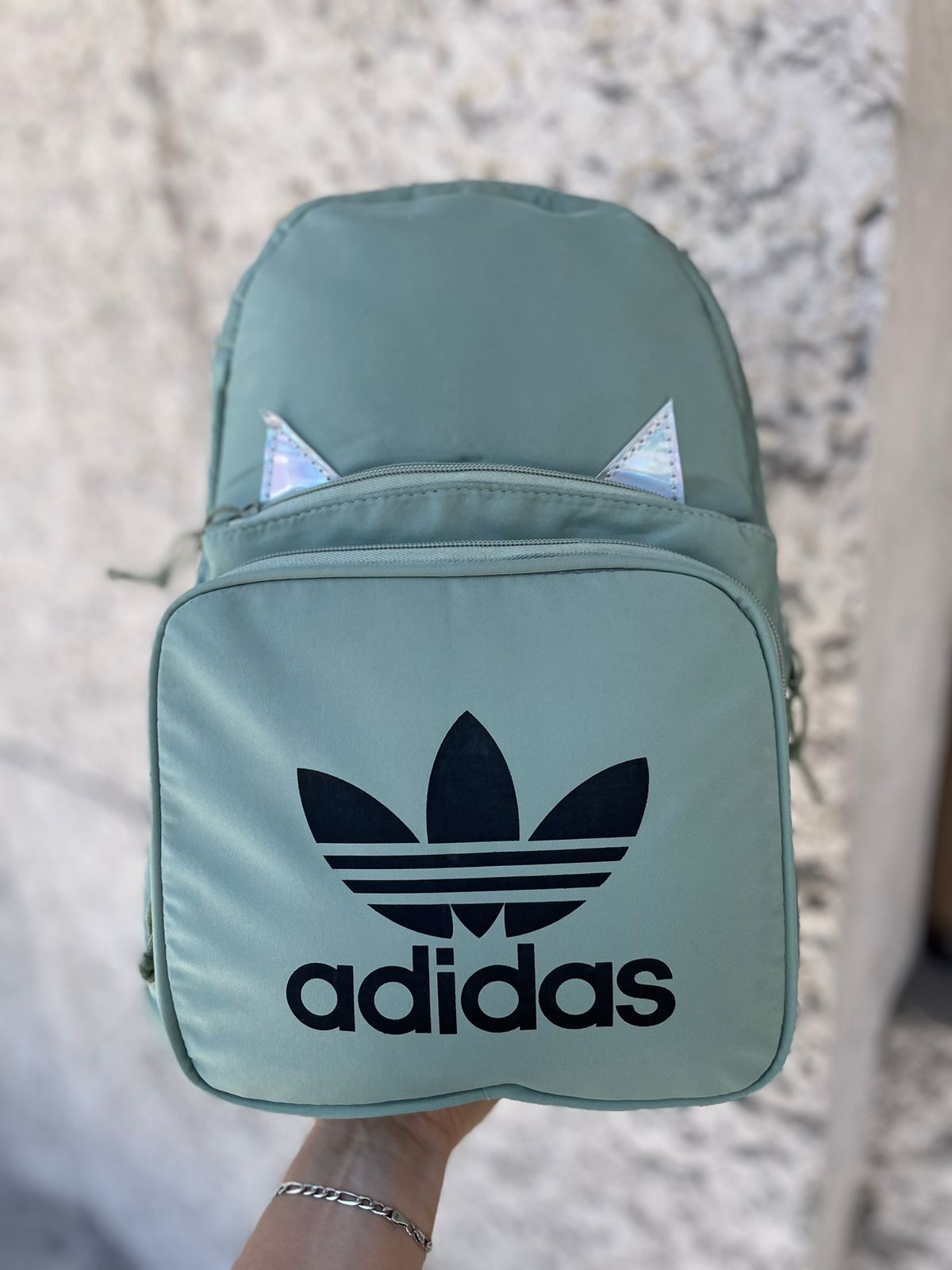 MOCHILA ADIDAS VERDE