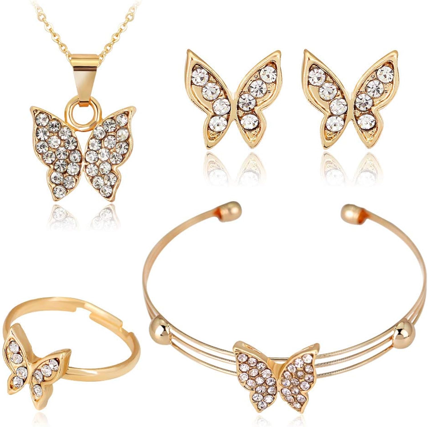 SET DE JOYERIA #55 MARIPOSA