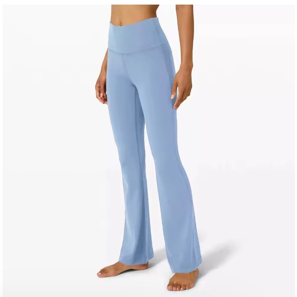 PANTALON ACAMPANADO DEPORTIVO CELESTE XL