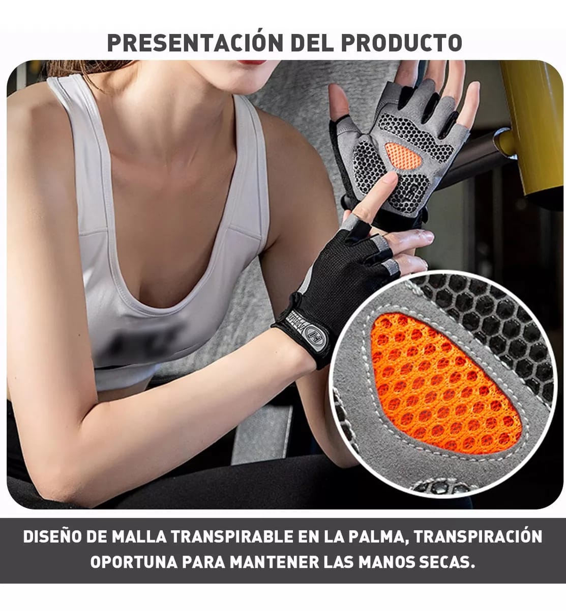 GUANTES DEPORTIVOS FITNESS G