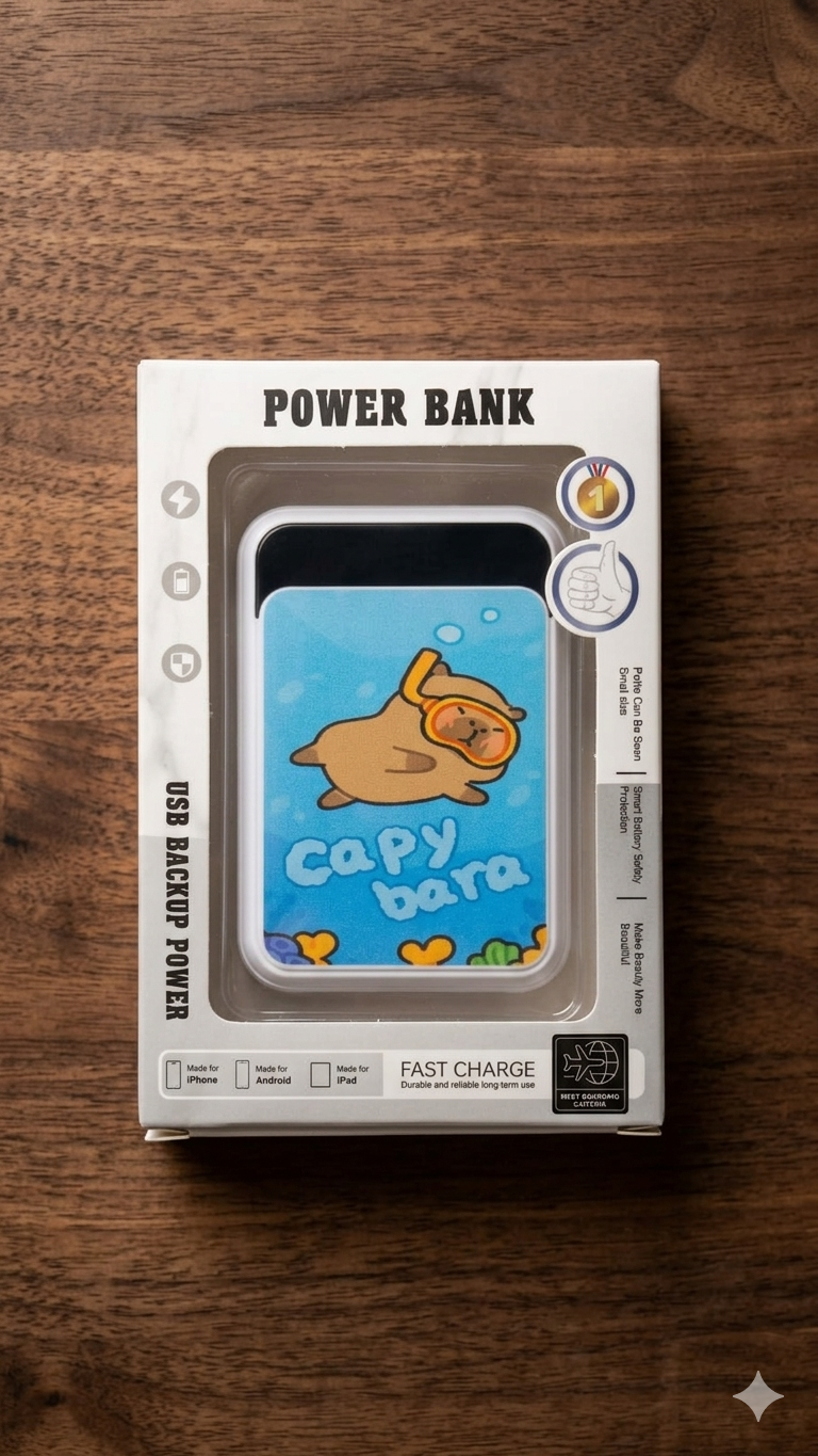 POWER BANK PERSONAJES CABIBARA