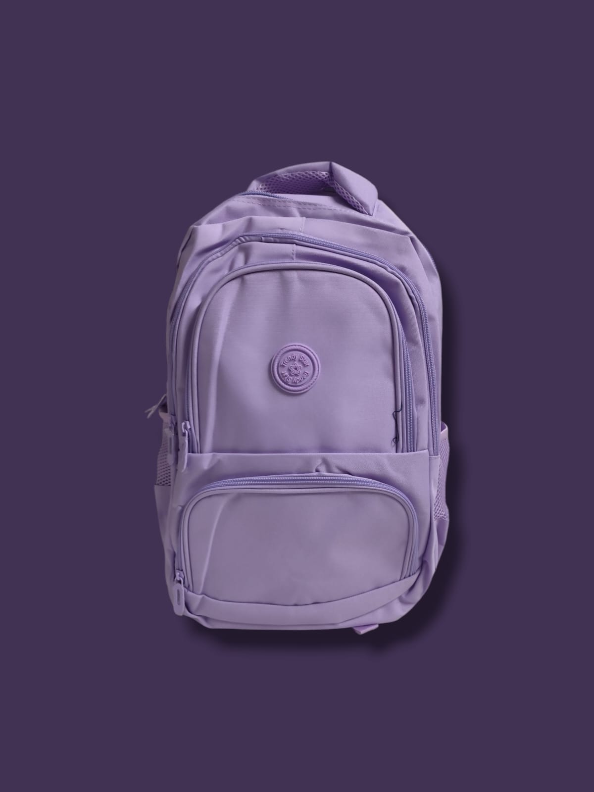 MOCHILA UNISEX TRENDY STAR LILA