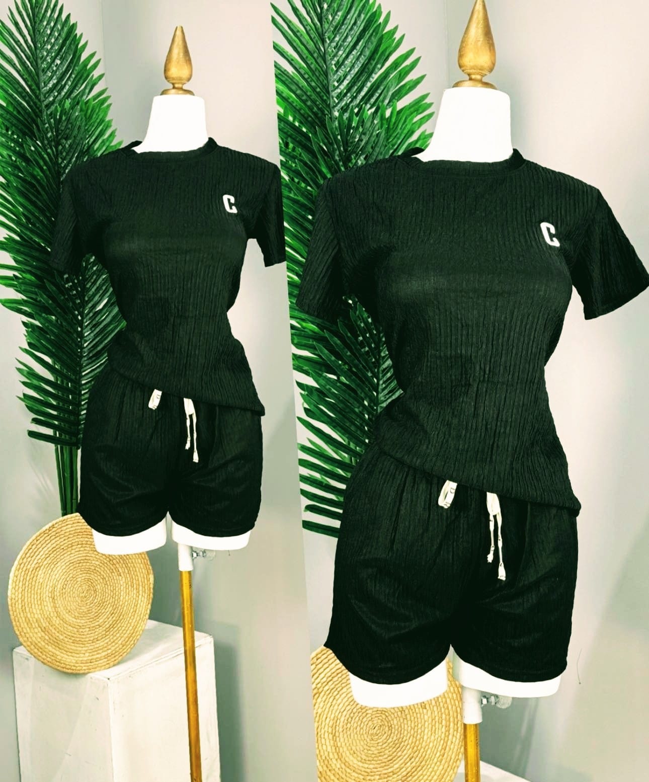 CONJUNTO C VERDE OBSCURO (SHORT)
