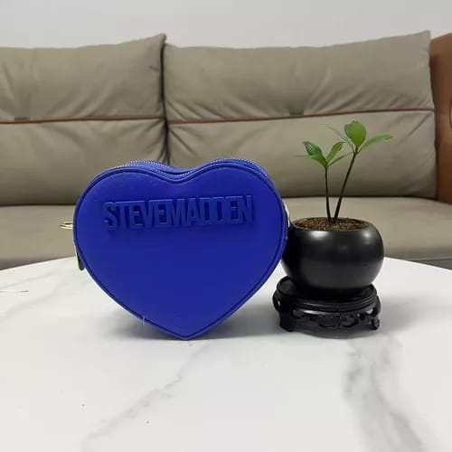 BOLSA STEVE MADDEN CORAZON AZUL REY