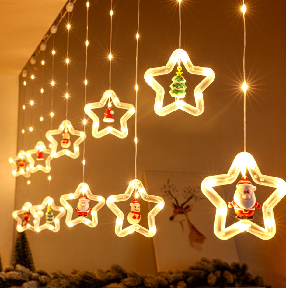 SERIE LUCES NAVIDEÑAS ESTRELLAS