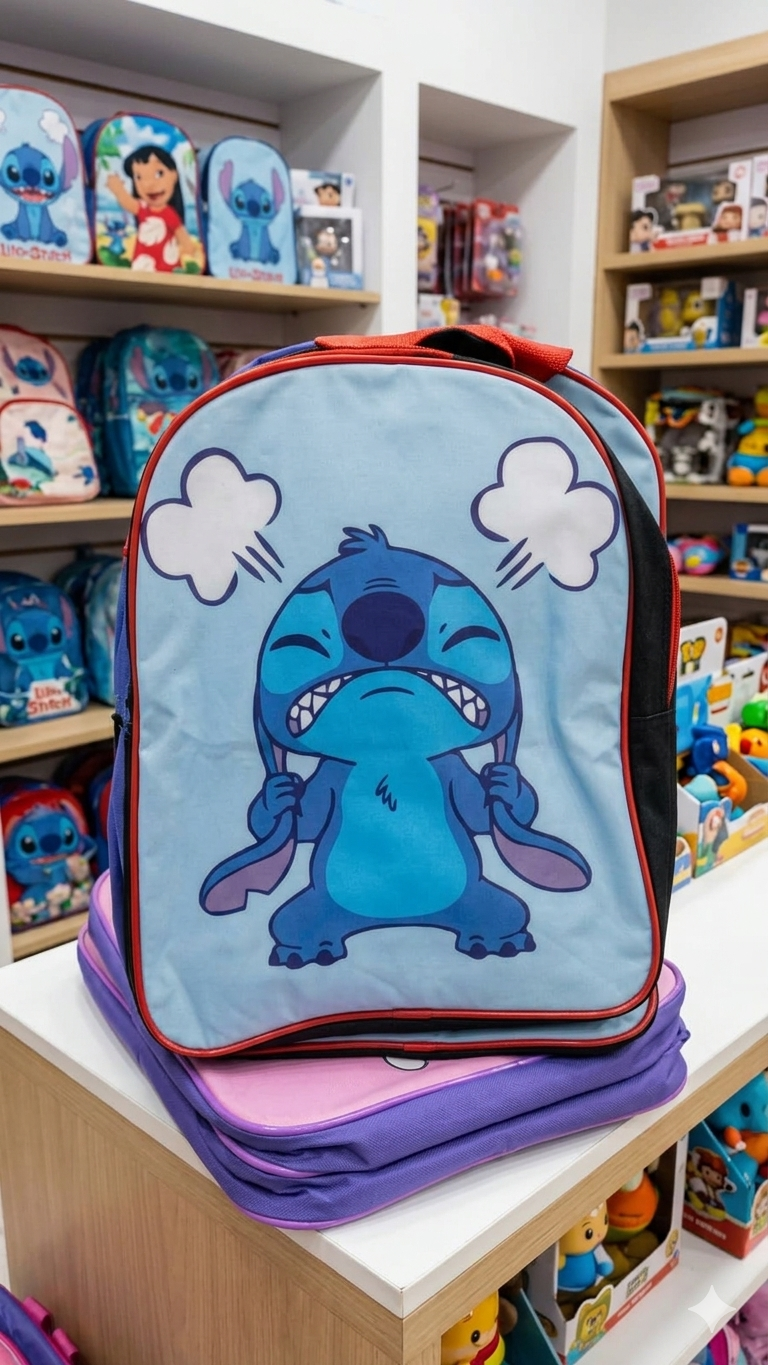 MOCHILA INFANTIL STITCH