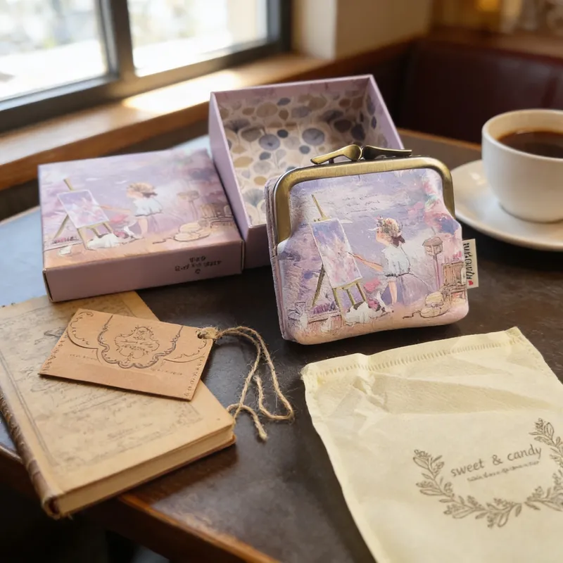 MONEDERO CANDY CON CAJA PINTORA (B)