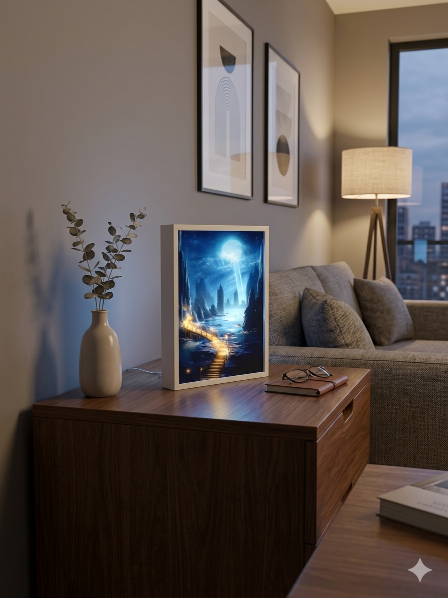 CUADRO DE PAISAJES LED