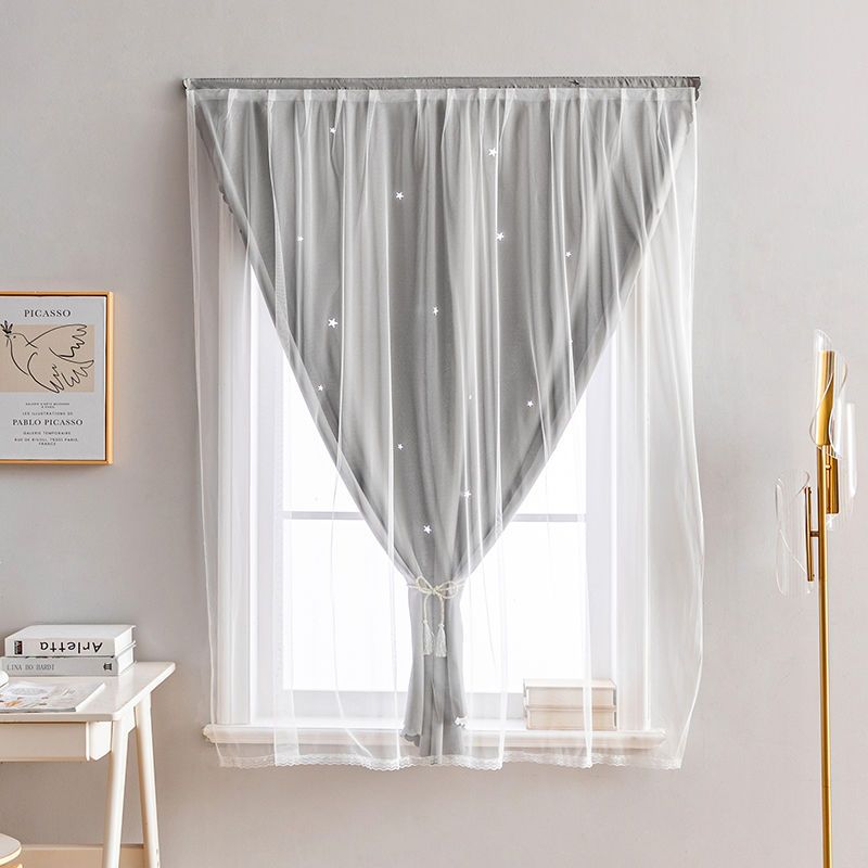CORTINA DOBLE DE ESTRELLAS 1PANEL 2M X 80CM