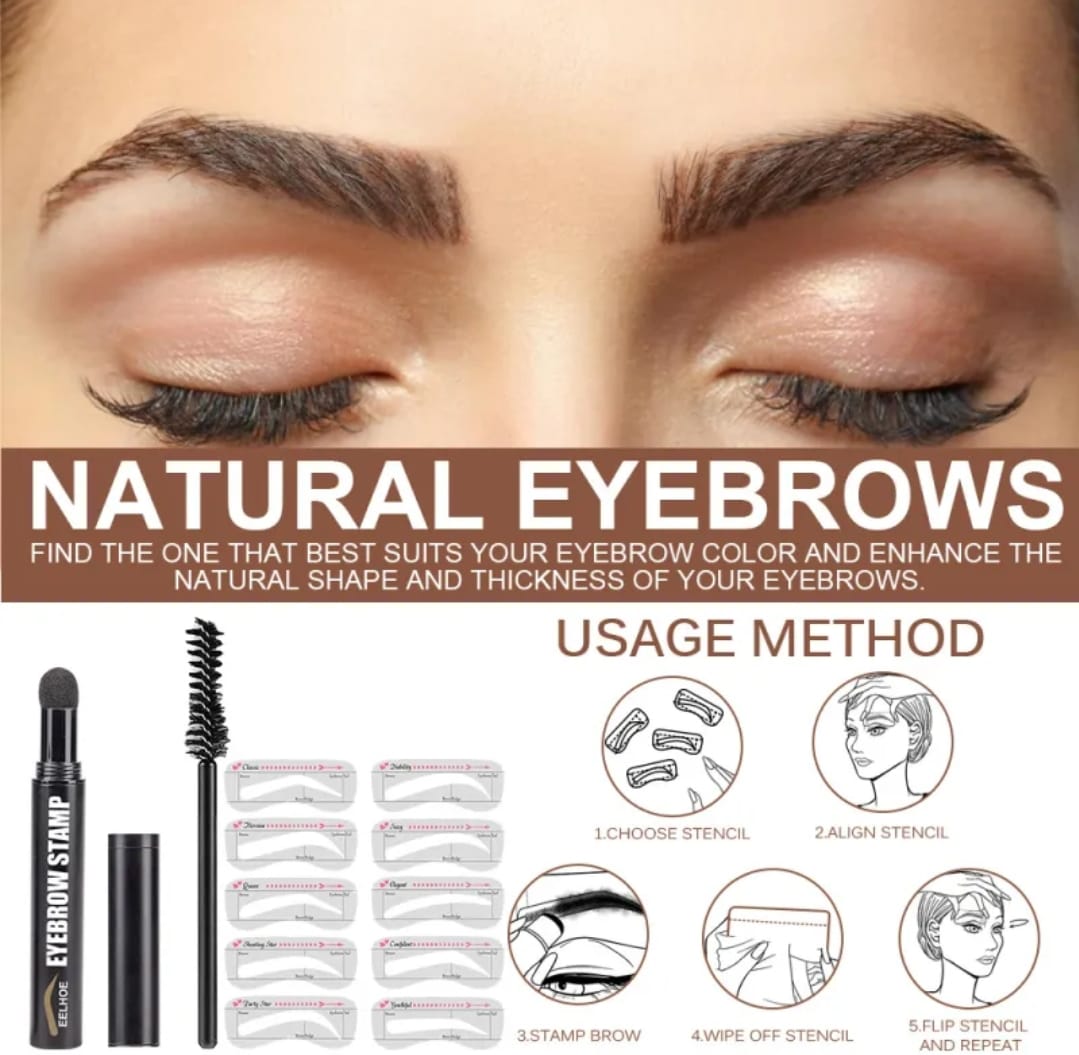 TINTA PARA CEJAS CON PLANTILLAS
