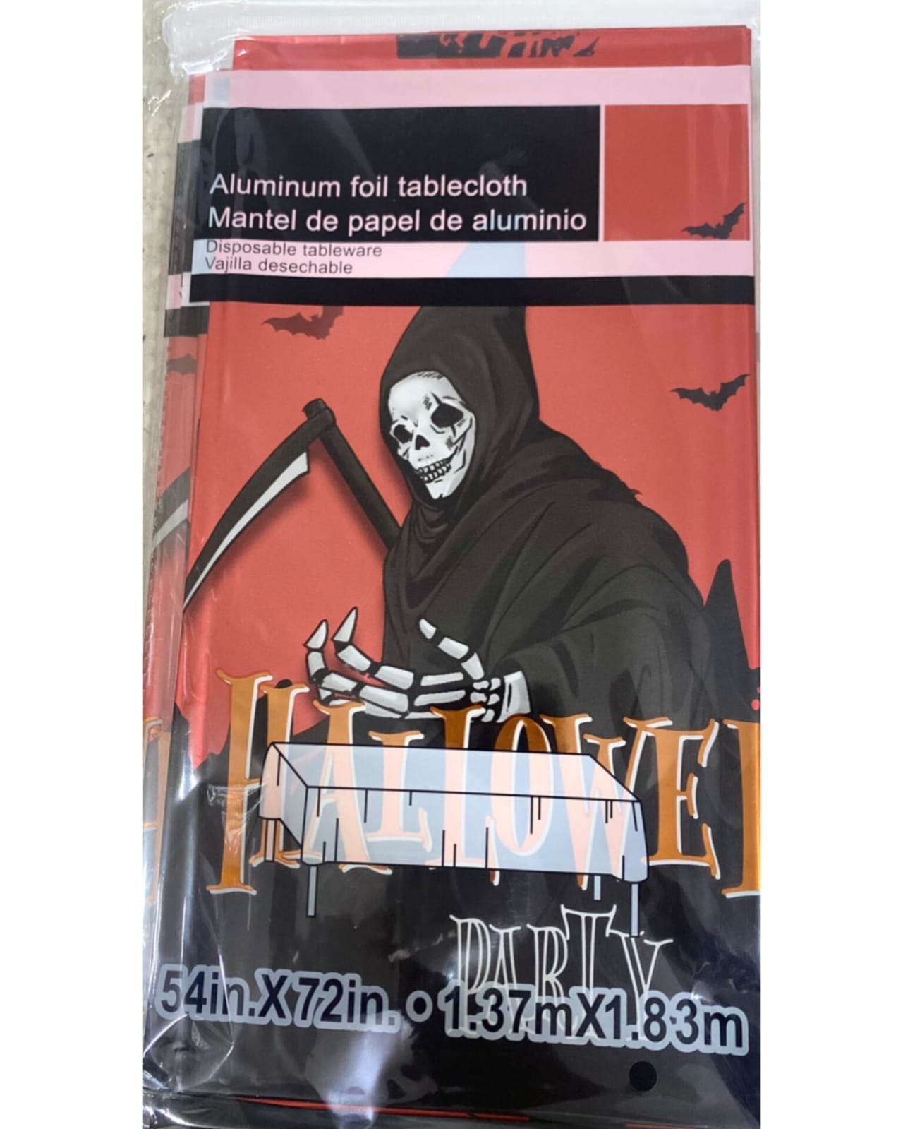 MANTEL HALLOWEEN 1.83 CALAVERA