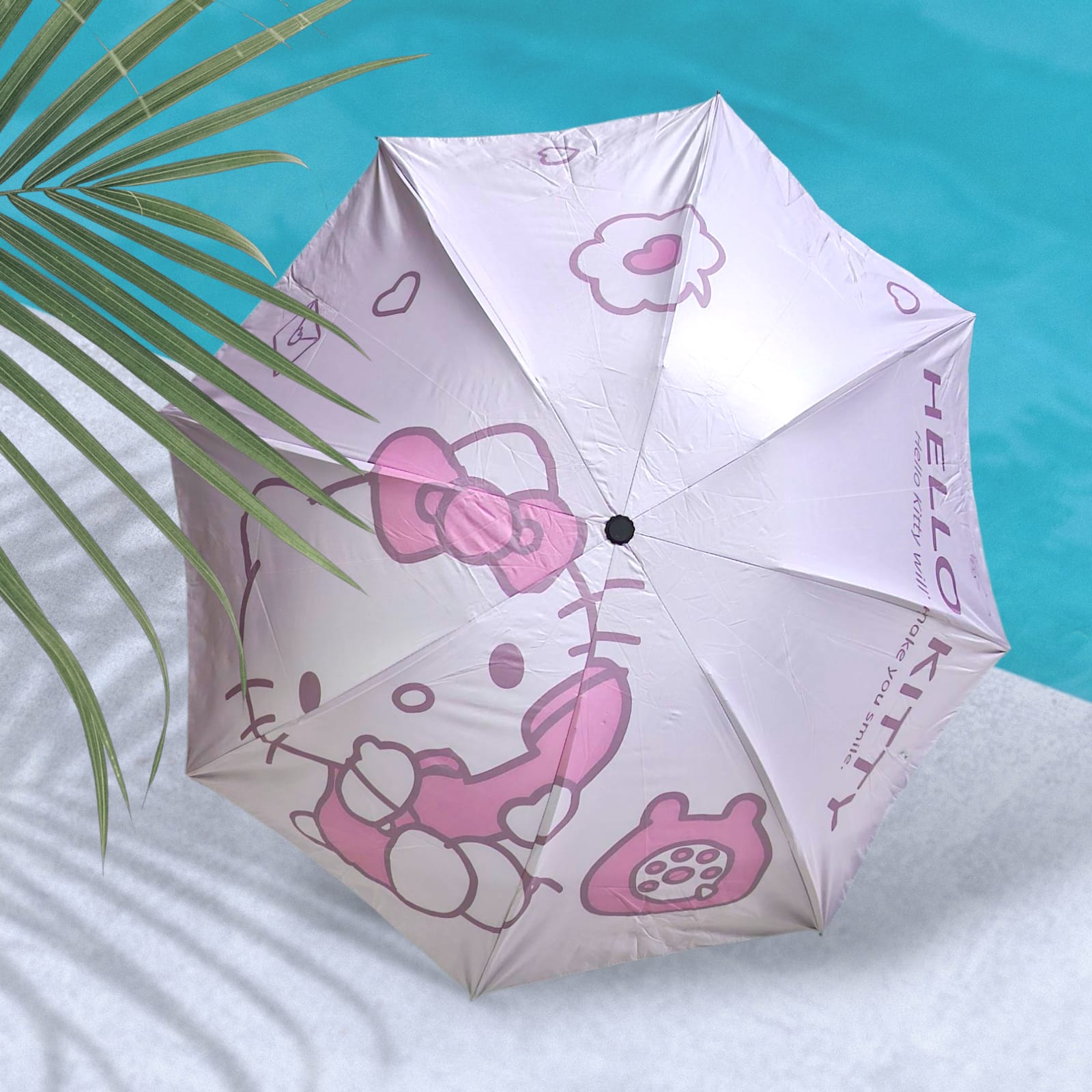 SOMBRILLA PARAGUAS PREMIUM INFANTIL HELLO KITTY