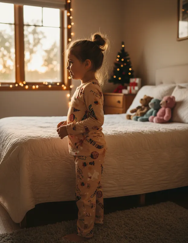 PIJAMA NAVIDEÑA INFANTIL 12