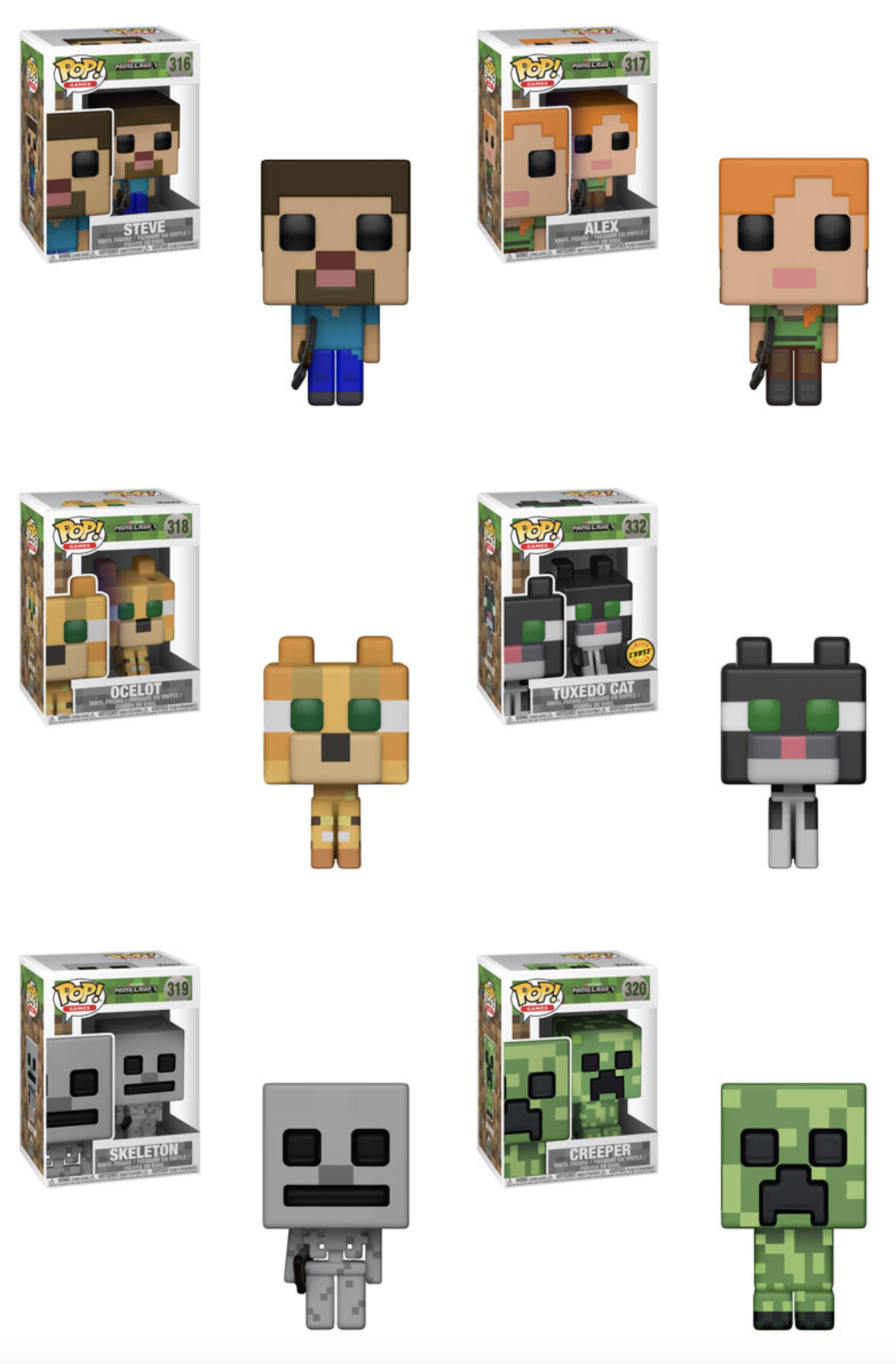 FUNKO POP MINECRAFT