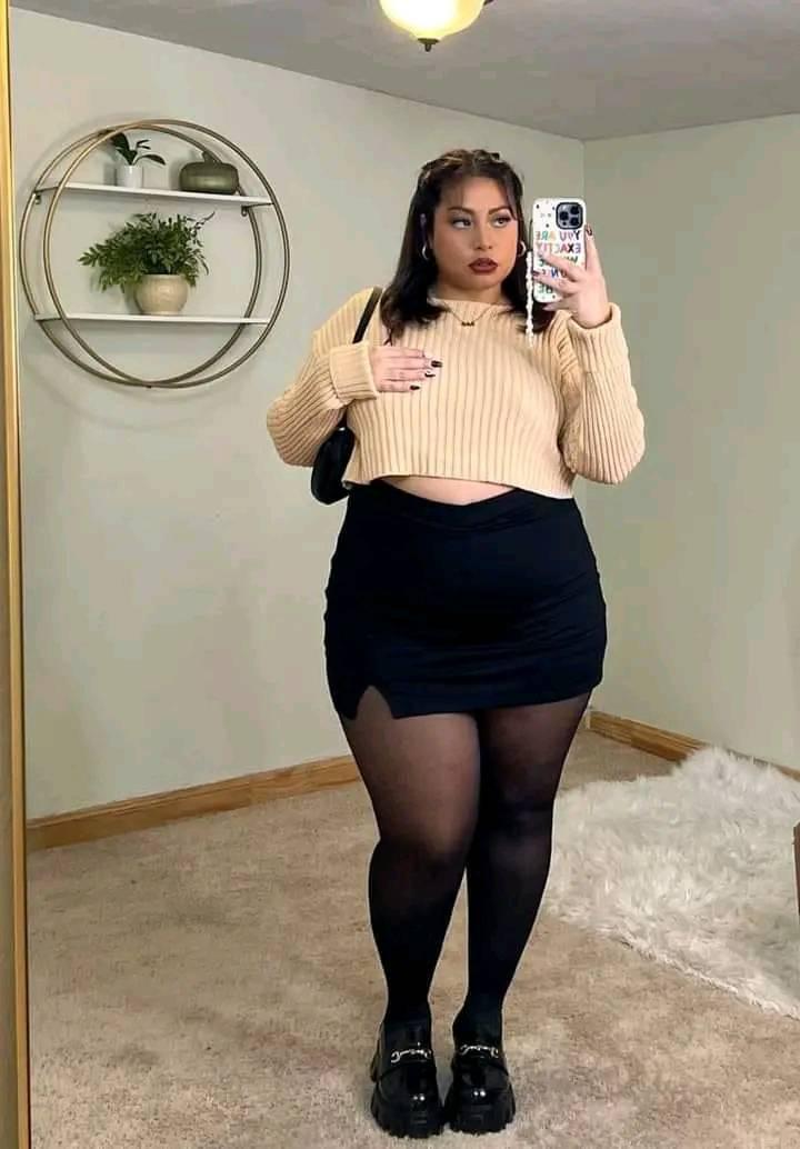MEDIAS AFELPADAS CURVY