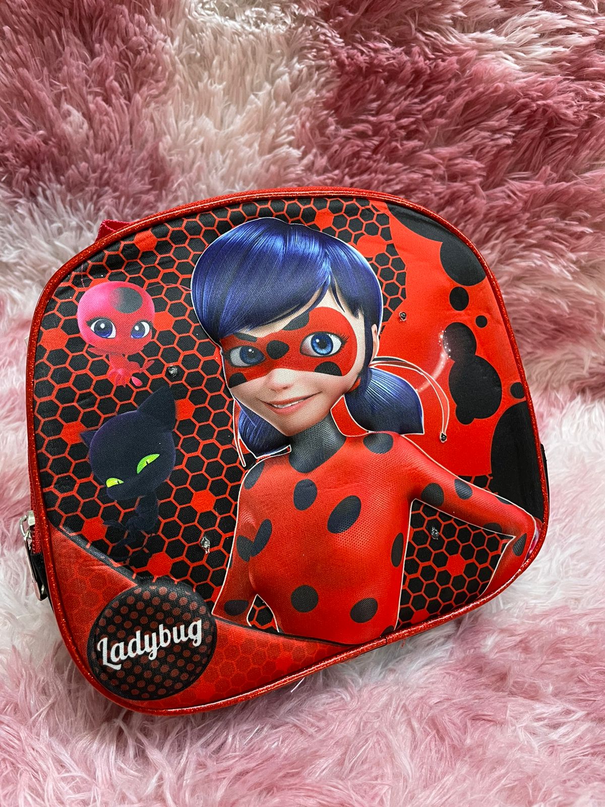 LONCHERA TERMICA LED PERSONAJES LADY BUG MODELO 1